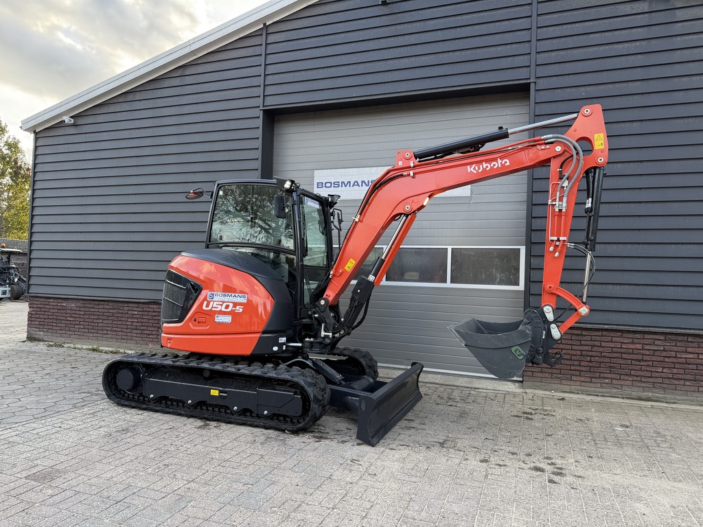 Kubota U50-5 HI SPEC minigraver NIEUW airco €885 LEASE