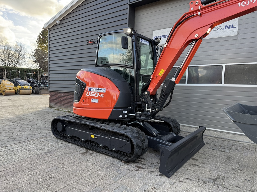 Kubota U50-5 HI SPEC minigraver NIEUW airco €885 LEASE