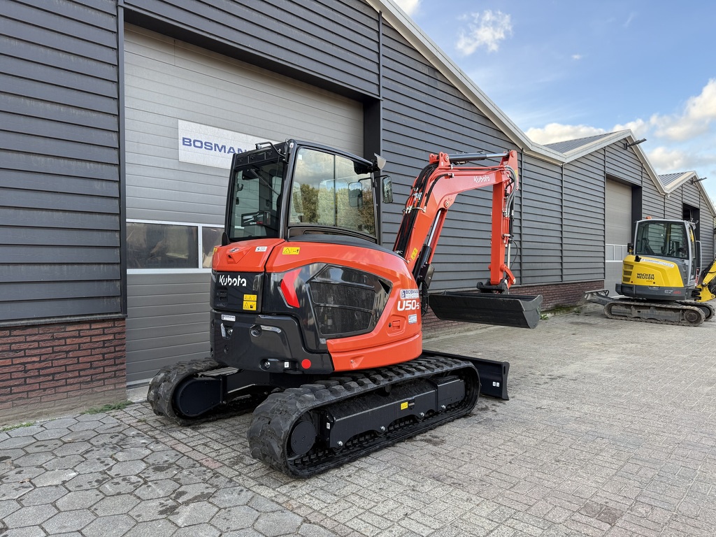 Kubota U50-5 HI SPEC minigraver NIEUW airco €885 LEASE