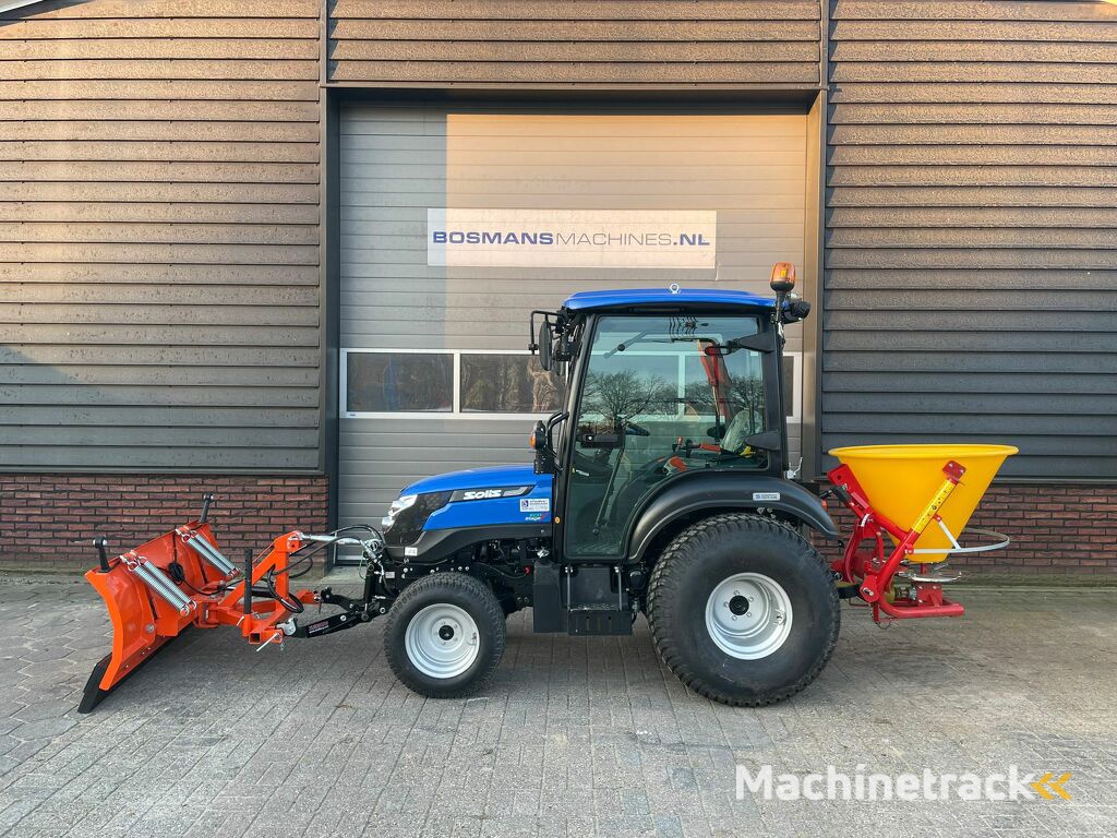 Solis 26 HST minitractor CABINE (optie zoustrooier, sneeuwschuif)
