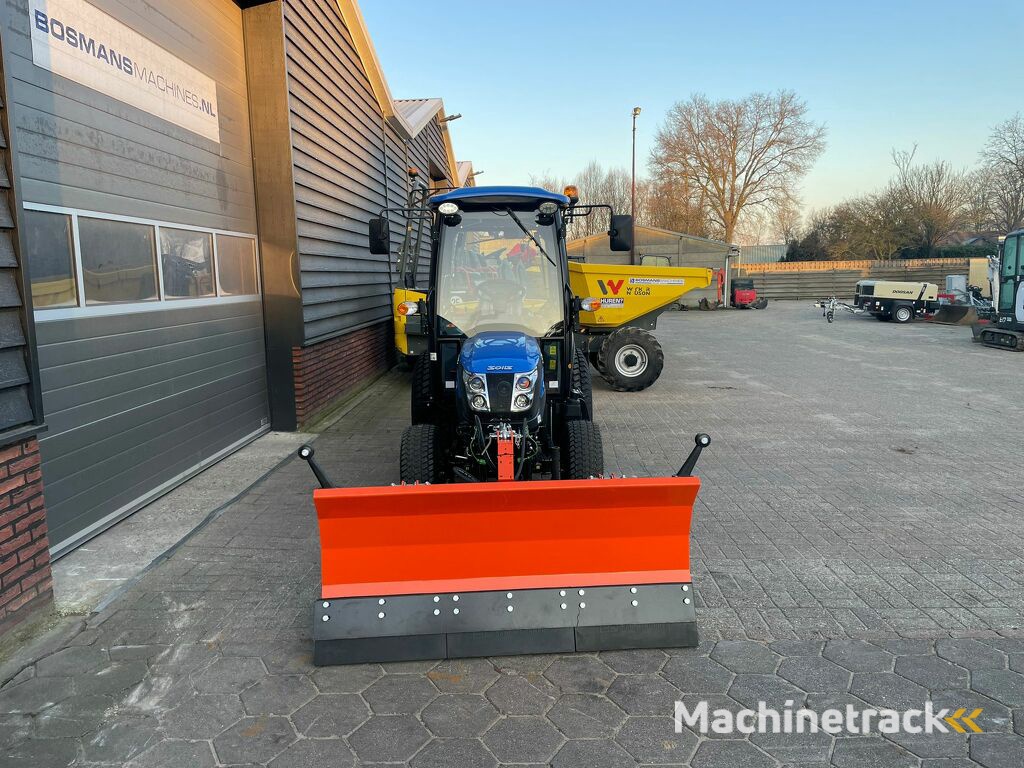 Solis 26 HST minitractor CABINE (optie zoustrooier, sneeuwschuif)