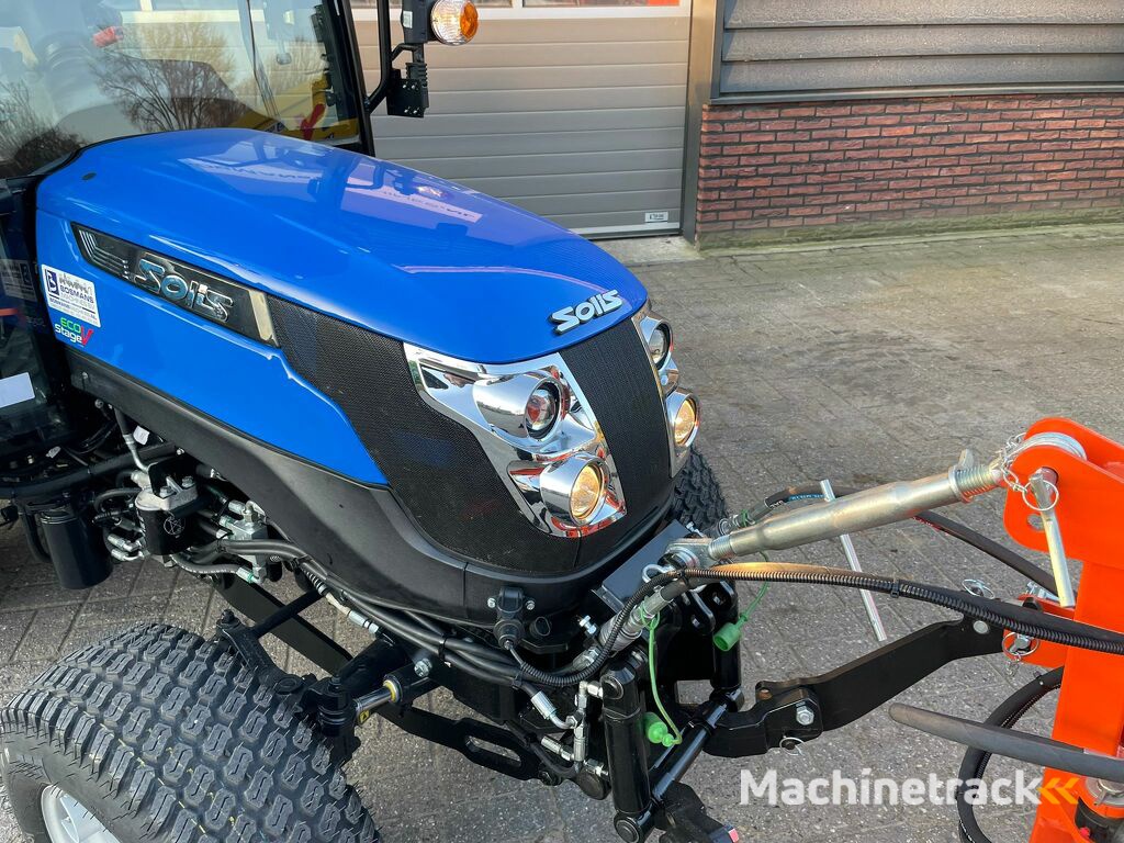 Solis 26 HST minitractor CABINE (optie zoustrooier, sneeuwschuif)