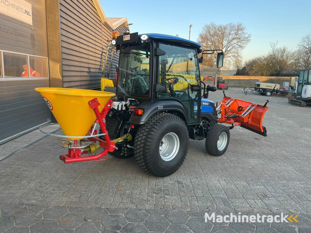 Solis 26 HST minitractor CABINE (optie zoustrooier, sneeuwschuif)