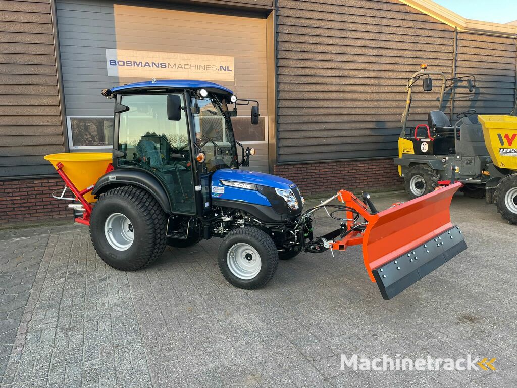 Solis 26 HST minitractor CABINE (optie zoustrooier, sneeuwschuif)