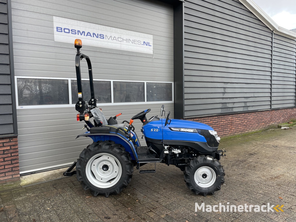 Solis 22 minitractor NIEUW - 5 jaar GARANTIE