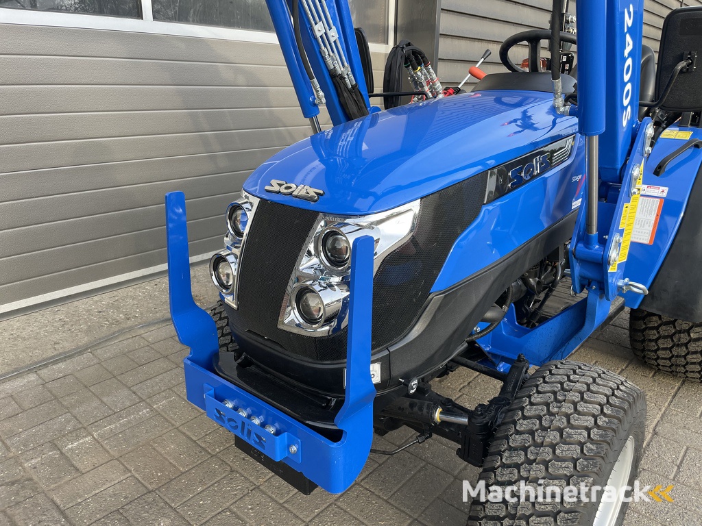 Solis 20 minitractor NIEUW optie gazonbanden - frontlader