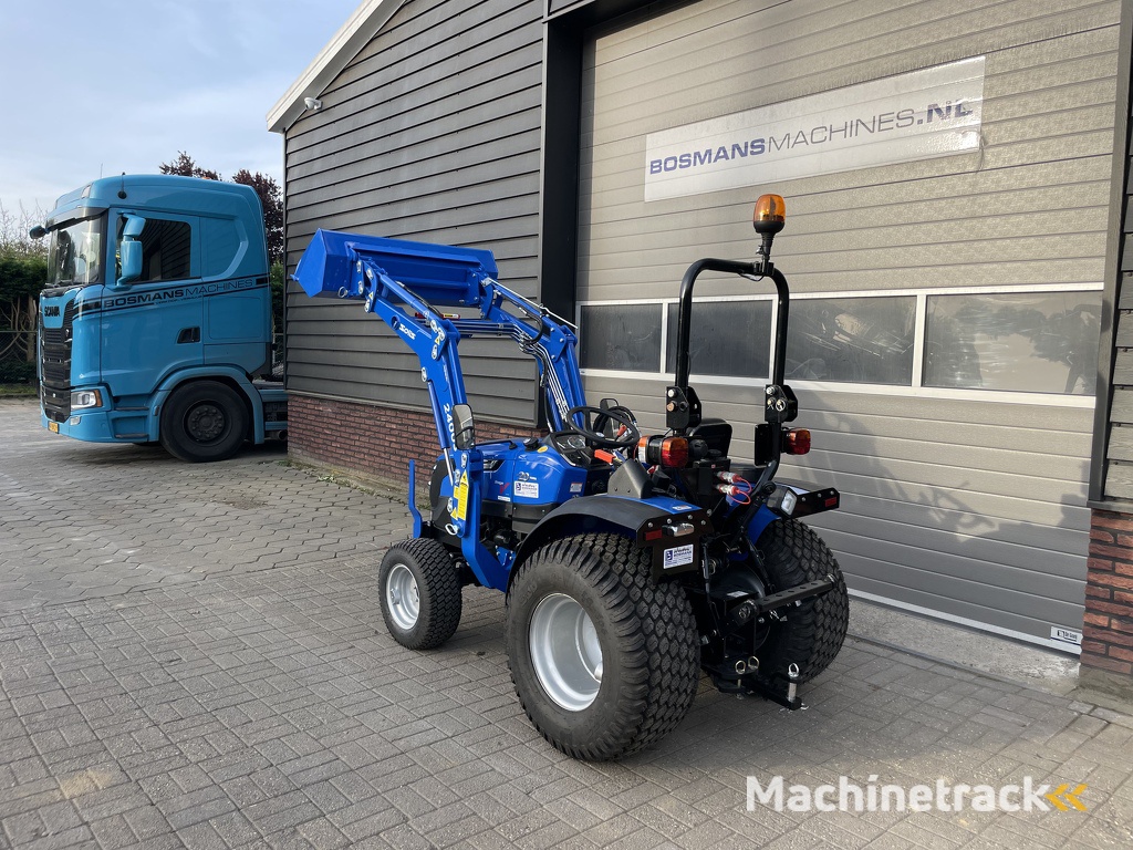Solis 20 minitractor NIEUW optie gazonbanden - frontlader