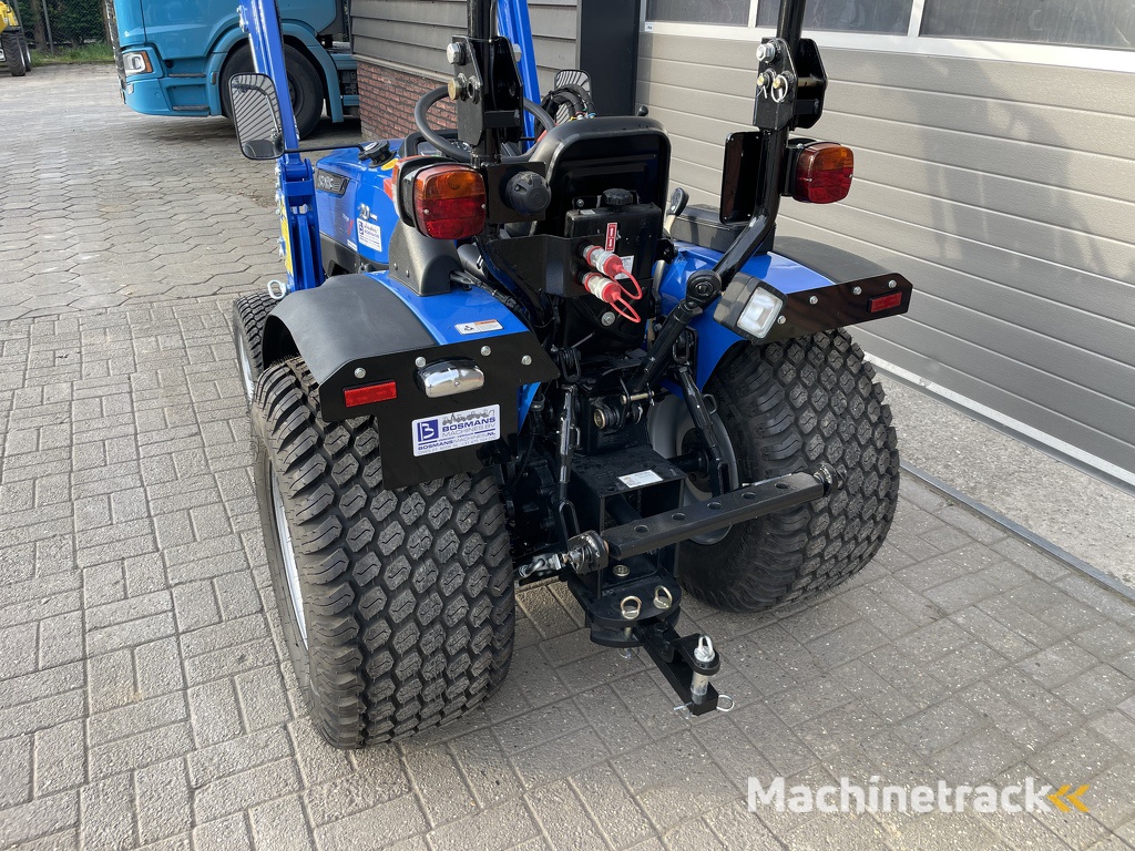 Solis 20 minitractor NIEUW optie gazonbanden - frontlader