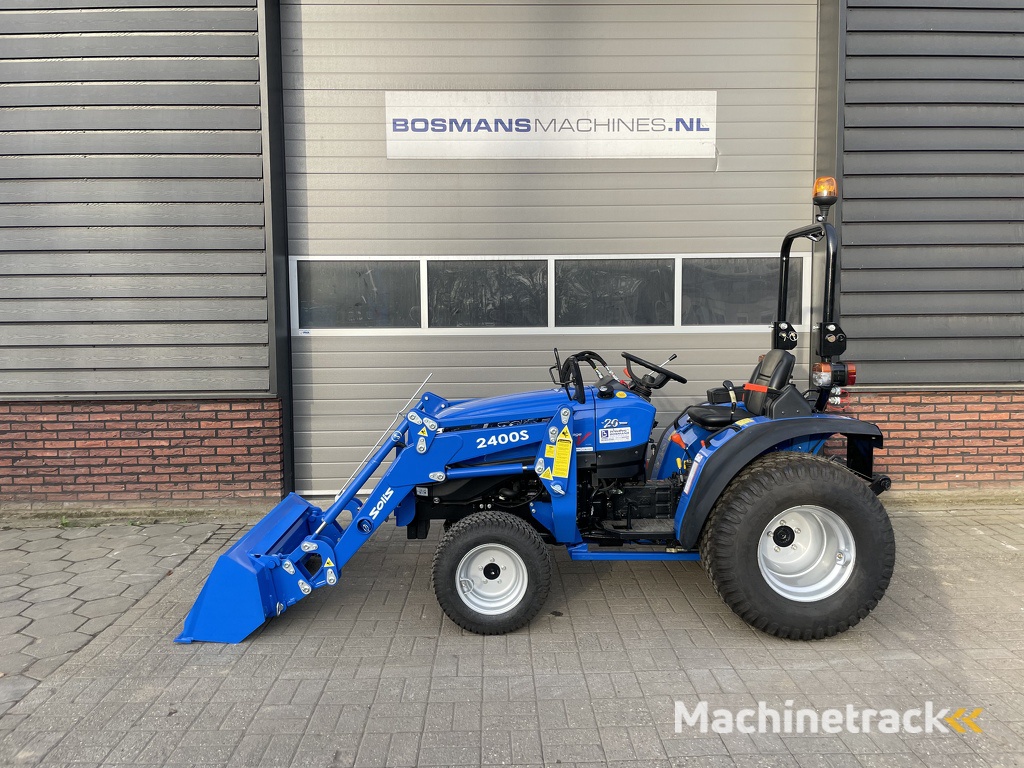 Solis 20 minitractor NIEUW optie gazonbanden - frontlader
