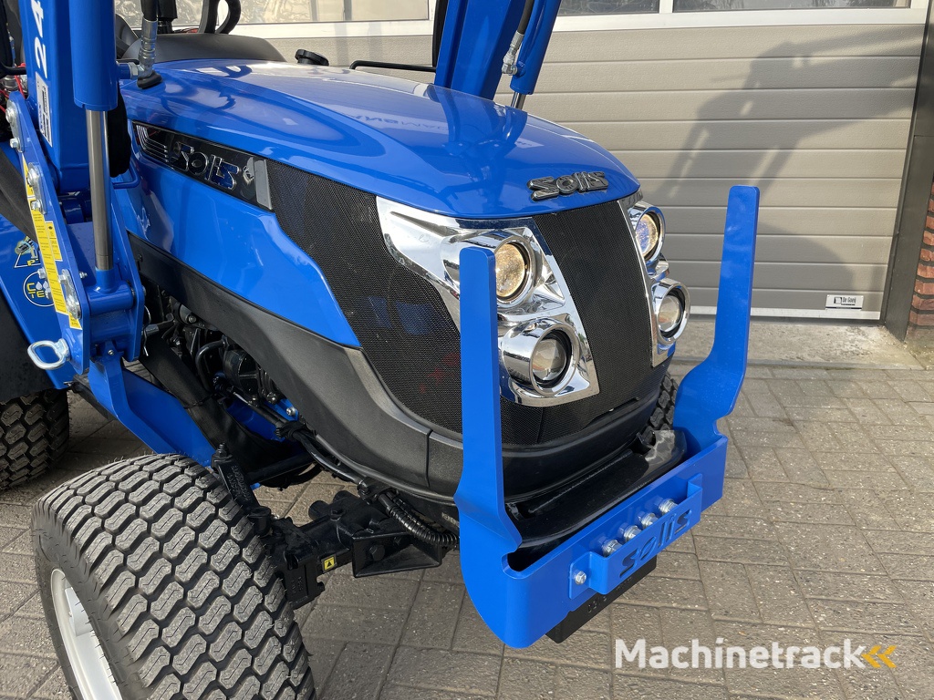 Solis 20 minitractor NIEUW optie gazonbanden - frontlader