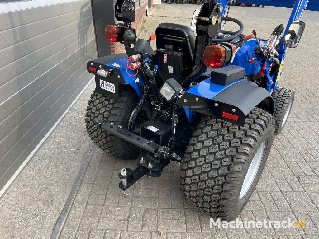 Solis 20 minitractor NIEUW optie gazonbanden - frontlader