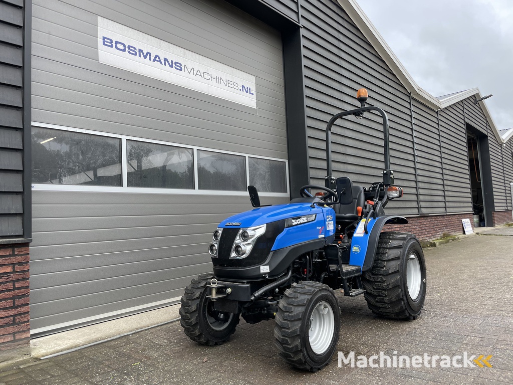 Solis 26 + minitractor NIEUW industriebanden 5 jaar GARANTIE