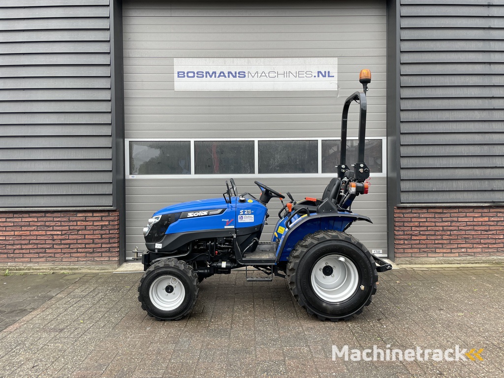 Solis 26 + minitractor NIEUW industriebanden 5 jaar GARANTIE