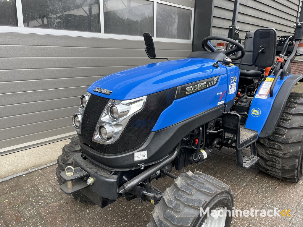 Solis 26 + minitractor NIEUW industriebanden 5 jaar GARANTIE
