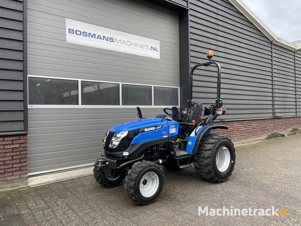 Solis 26 + minitractor NIEUW industriebanden 5 jaar GARANTIE