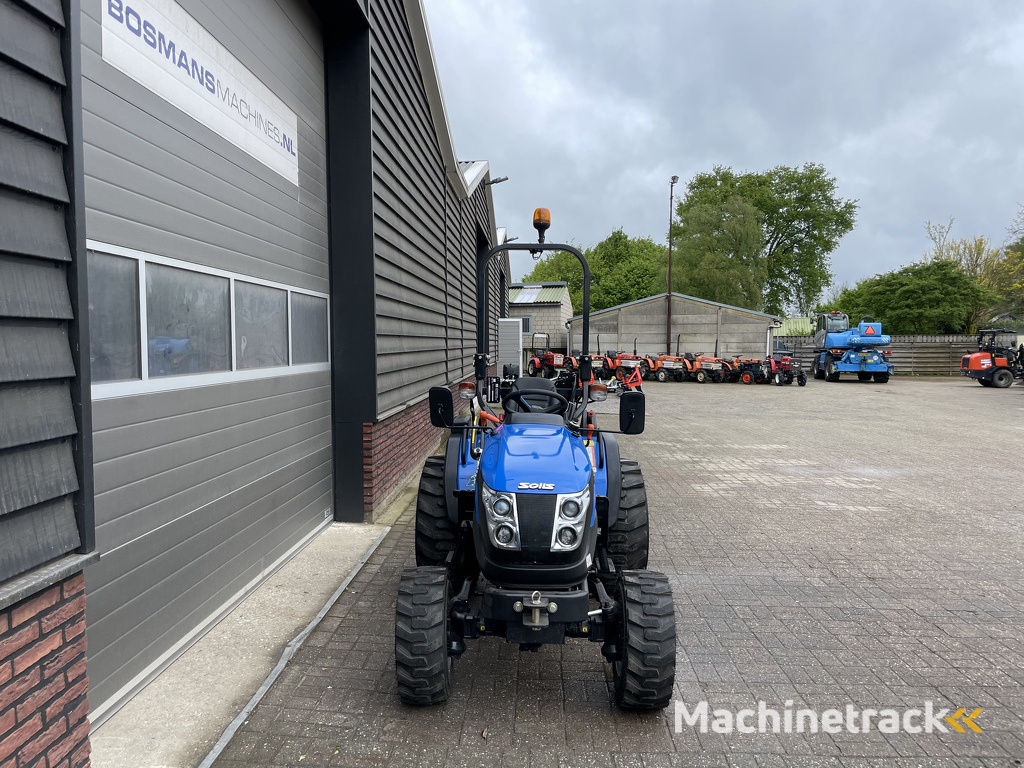 Solis 26 + minitractor NIEUW industriebanden 5 jaar GARANTIE