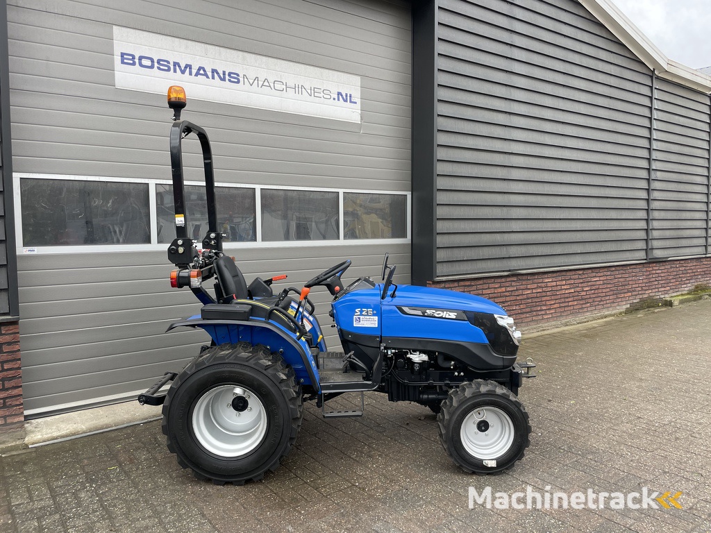 Solis 26 + minitractor NIEUW industriebanden 5 jaar GARANTIE