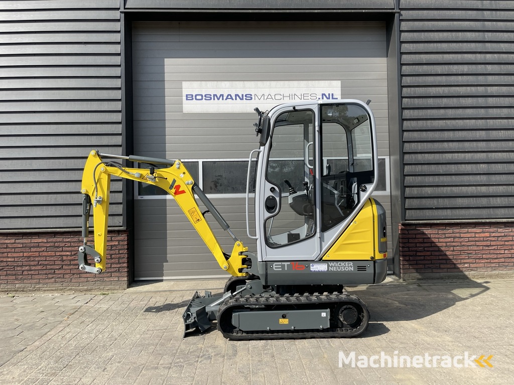Wacker Neuson ET16 minigraver NIEUW €360 LEASE