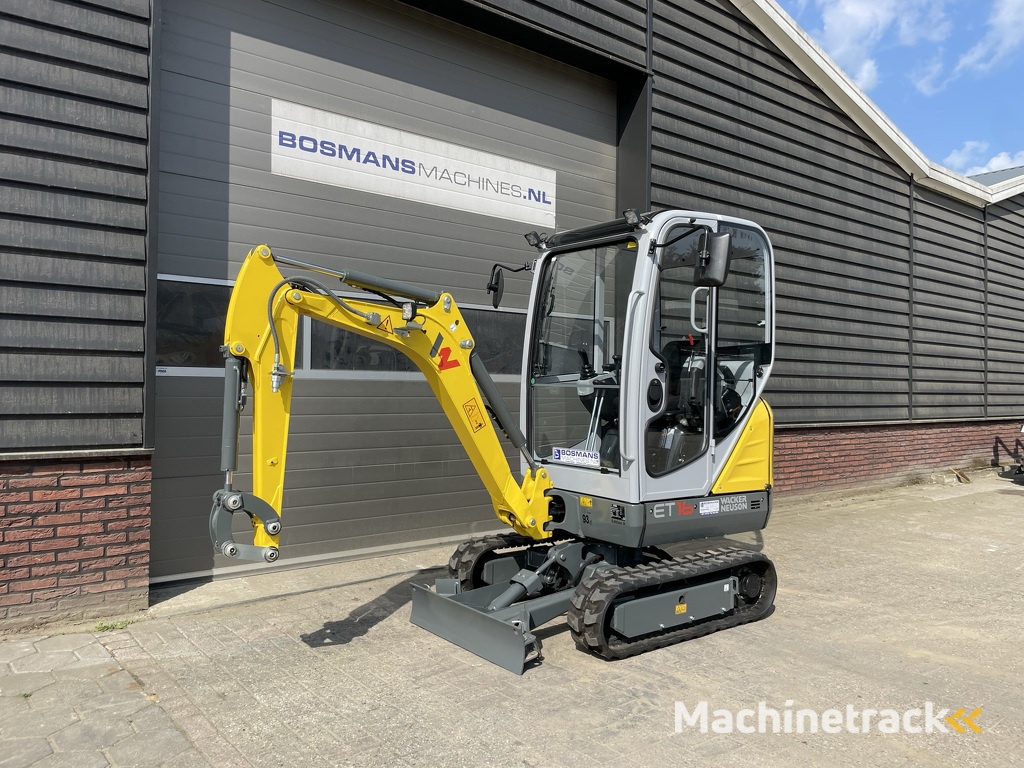 Wacker Neuson ET16 minigraver NIEUW €360 LEASE