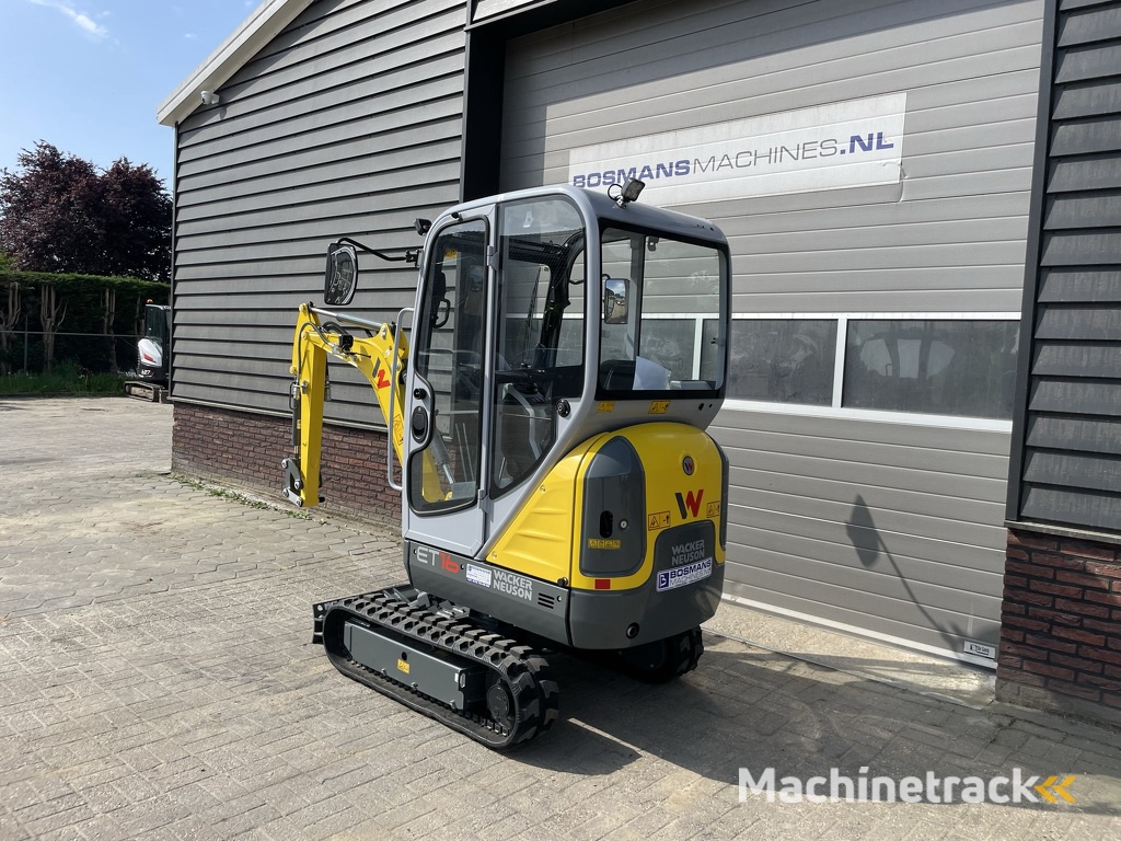 Wacker Neuson ET16 minigraver NIEUW €360 LEASE