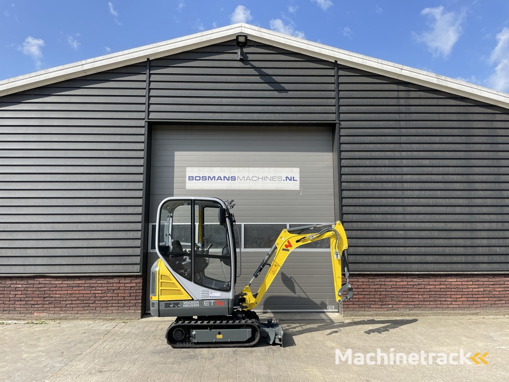 Wacker Neuson ET16 minigraver NIEUW €360 LEASE