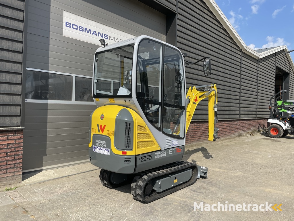 Wacker Neuson ET16 minigraver NIEUW €360 LEASE