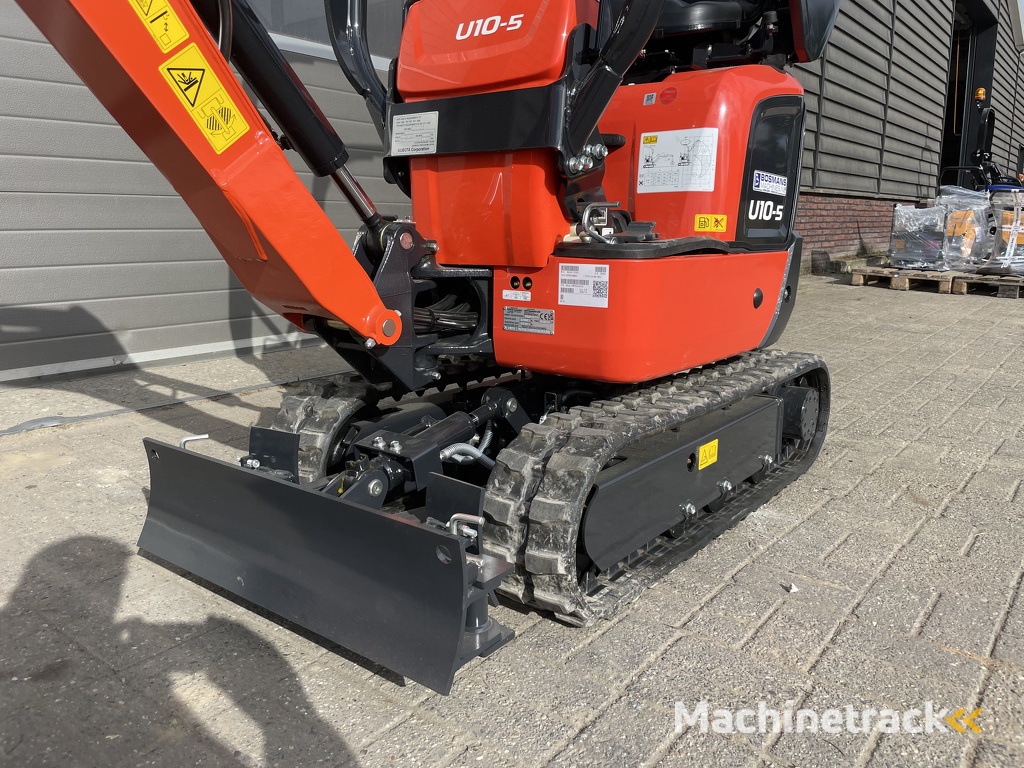 Kubota U10 -5 minigraver NIEUW ACTIE PRIJS