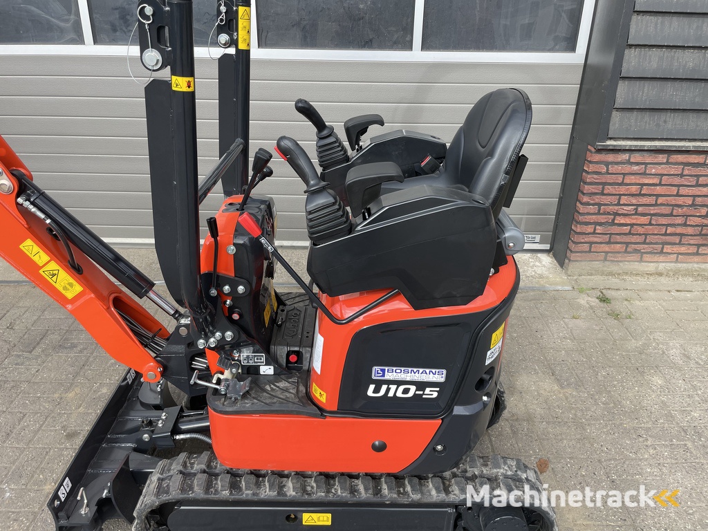 Kubota U10 -5 minigraver NIEUW ACTIE PRIJS