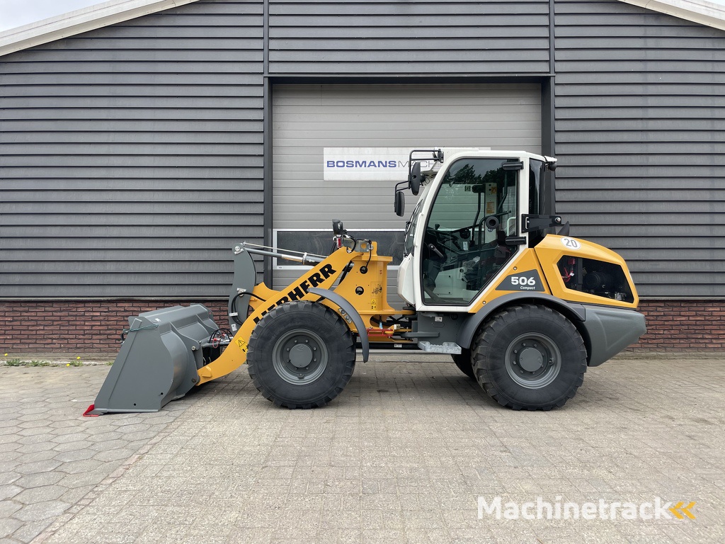 Liebherr L506 C compact shovel / kniklader NIEUW €775 LEASE