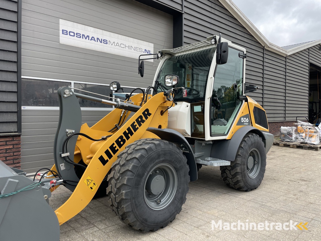 Liebherr L506 C compact shovel / kniklader NIEUW €775 LEASE