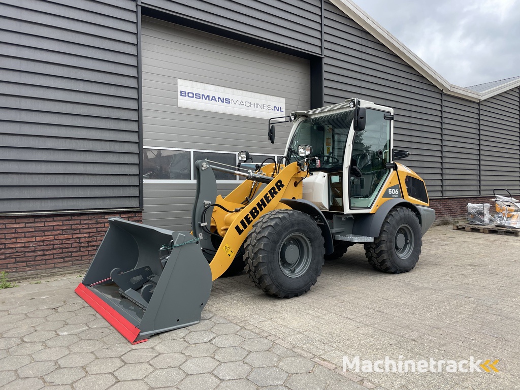 Liebherr L506 C compact shovel / kniklader NIEUW €775 LEASE