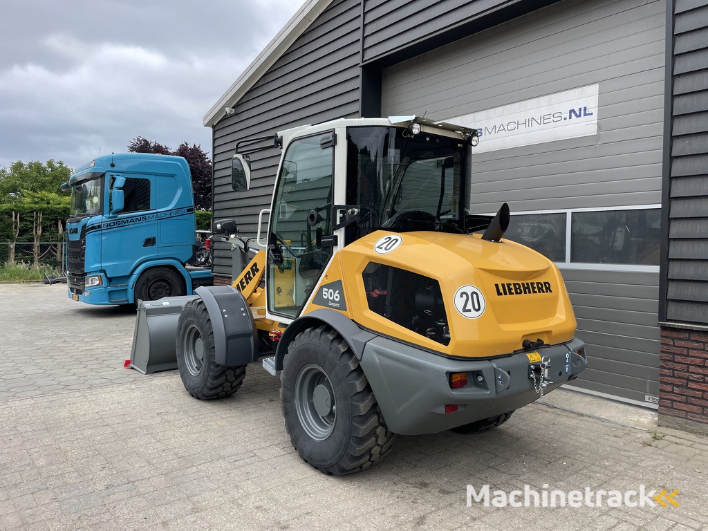 Liebherr L506 C compact shovel / kniklader NIEUW €775 LEASE