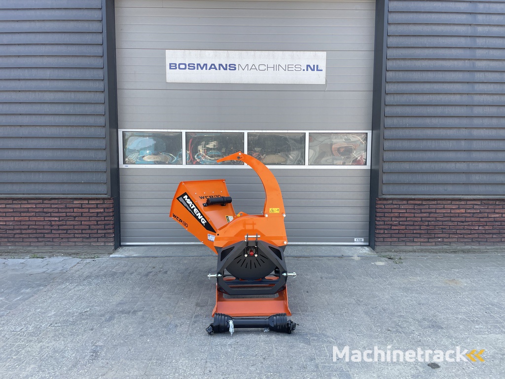 Mateng WCP 130 houthakselaar / versnipperaar NIEUW voor minitractor