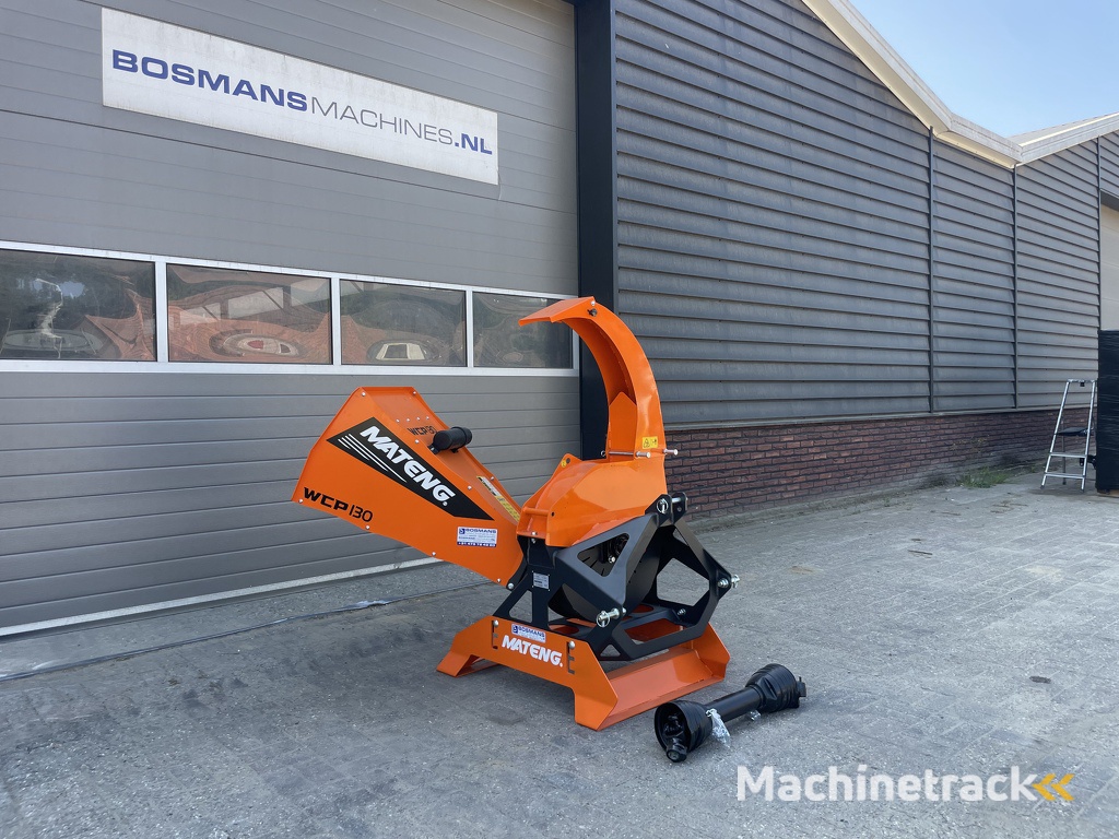 Mateng WCP 130 houthakselaar / versnipperaar NIEUW voor minitractor