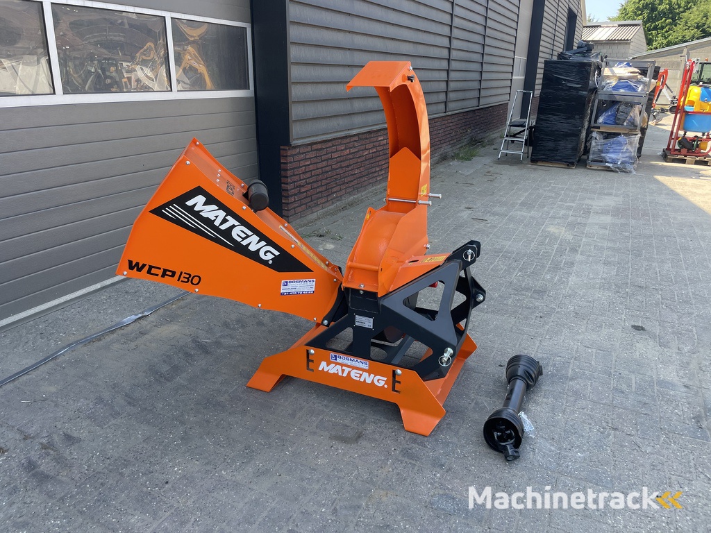 Mateng WCP 130 houthakselaar / versnipperaar NIEUW voor minitractor