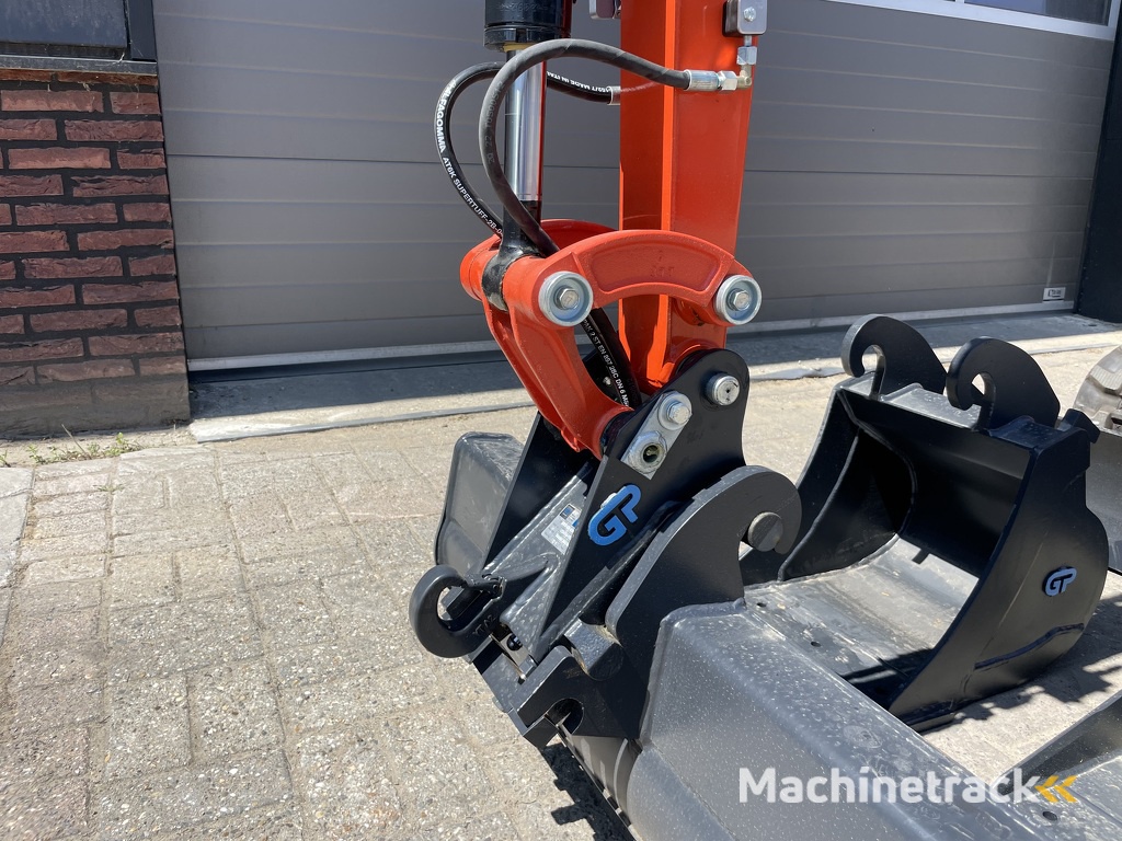 Kubota U18-5 HI minigraver NIEUW €395 LEASE