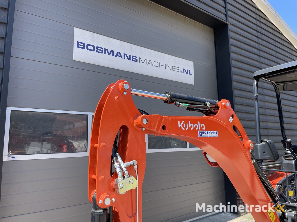 Kubota U18-5 HI minigraver NIEUW €395 LEASE