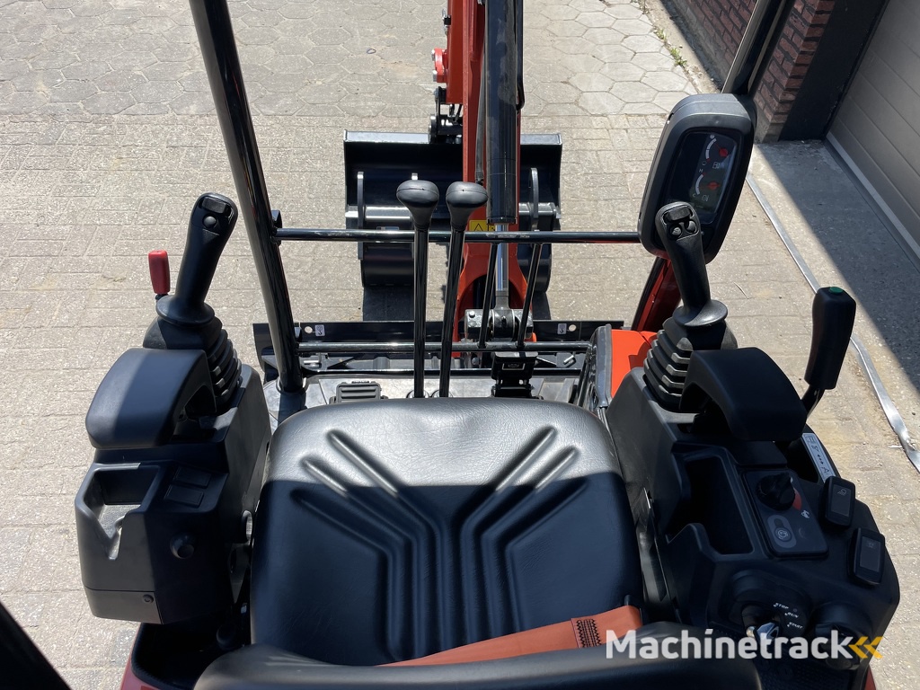 Kubota U18-5 HI minigraver NIEUW €395 LEASE