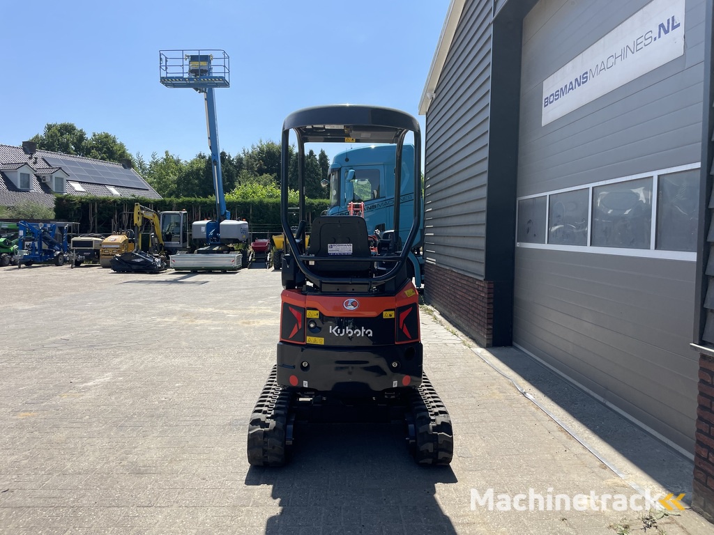 Kubota U18-5 HI minigraver NIEUW €395 LEASE