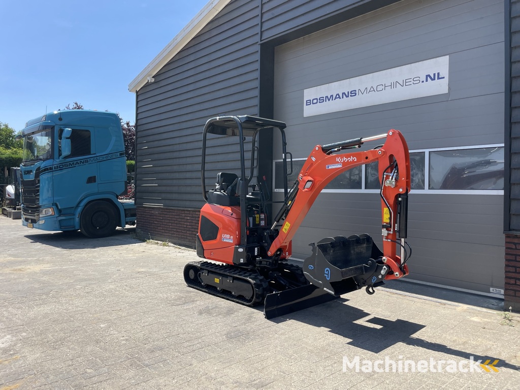 Kubota U18-5 HI minigraver NIEUW €395 LEASE