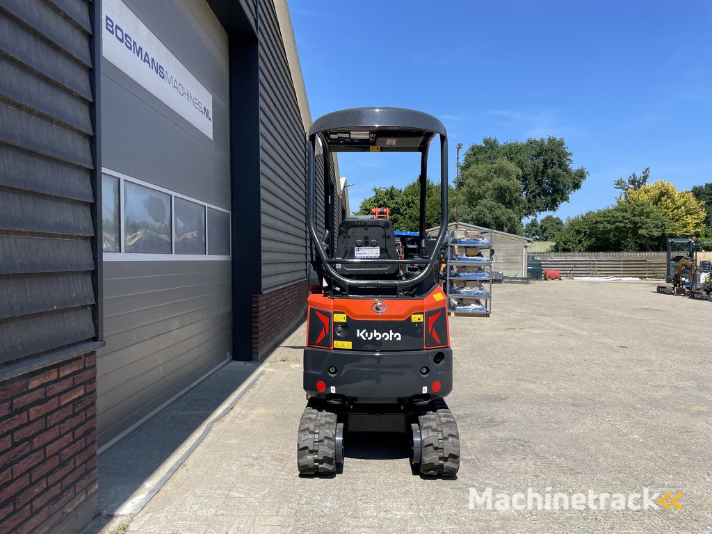 Kubota U18-5 HI minigraver NIEUW €395 LEASE