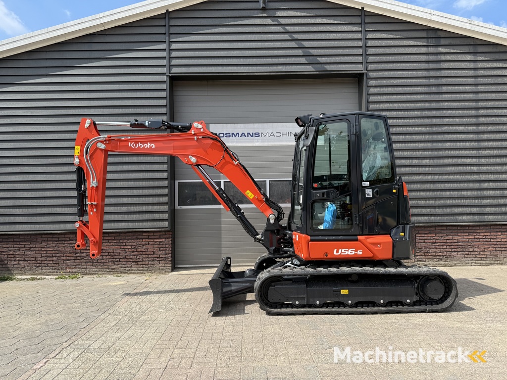 Kubota U56-5 minigraver NIEUW