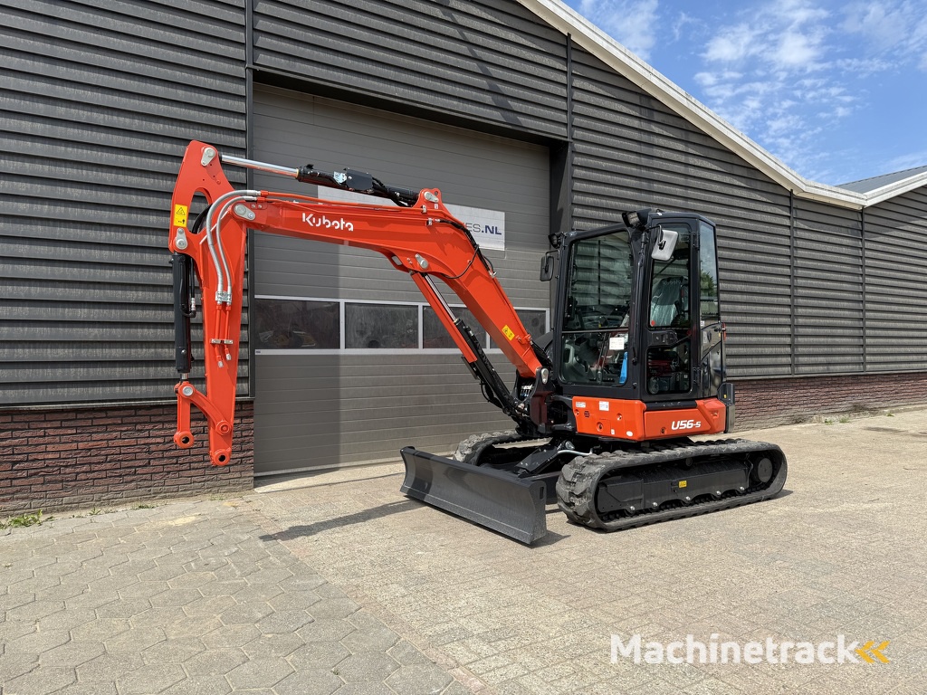 Kubota U56-5 minigraver NIEUW