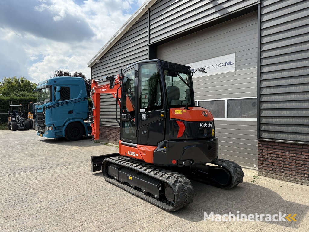 Kubota U56-5 minigraver NIEUW