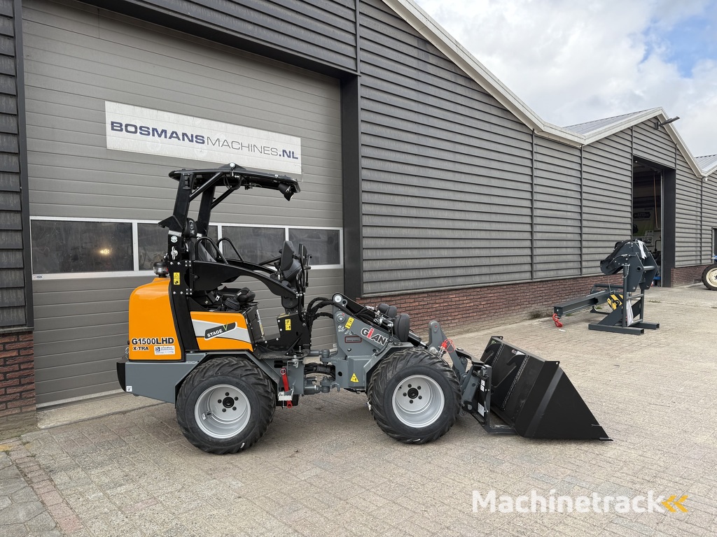 Giant G1500 L HD X-TRA minishovel / kniklader NIEUW