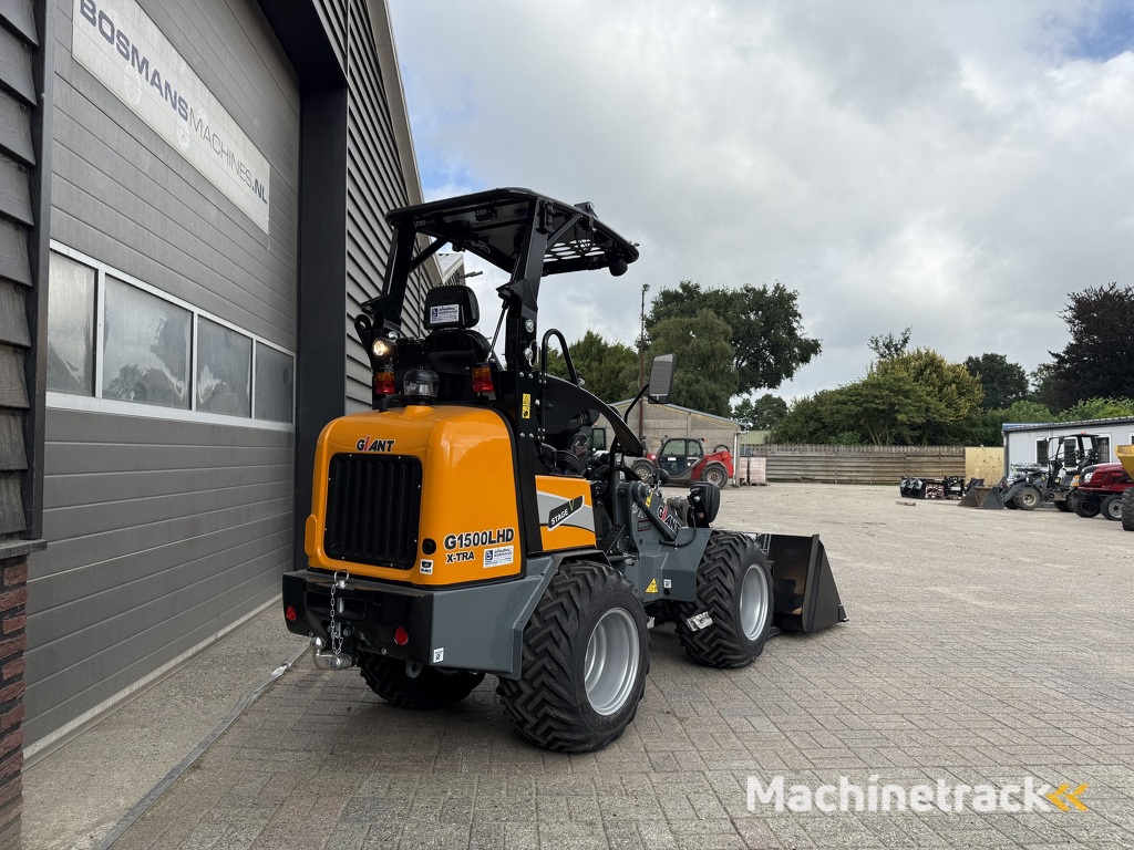 Giant G1500 L HD X-TRA minishovel / kniklader NIEUW