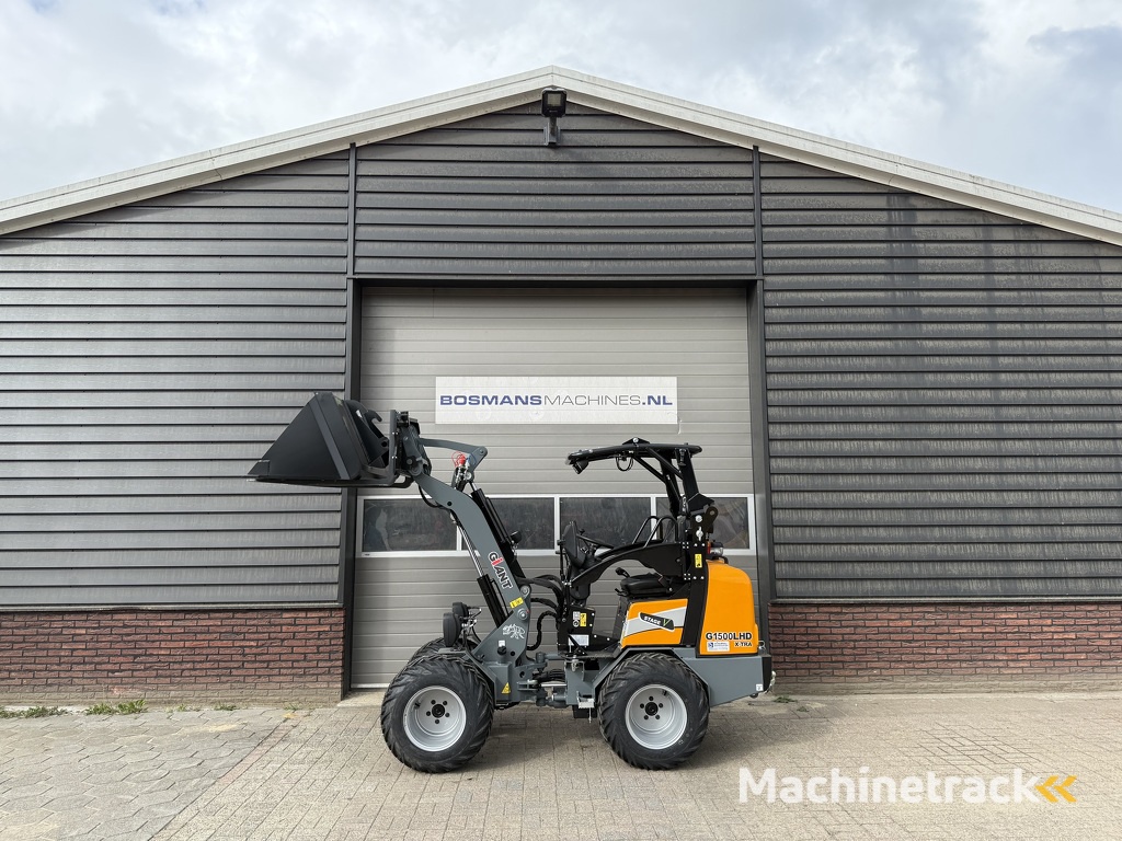 Giant G1500 L HD X-TRA minishovel / kniklader NIEUW