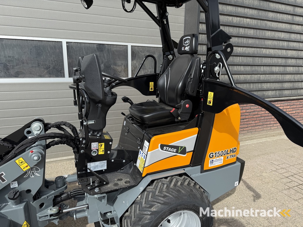 Giant G1500 L HD X-TRA minishovel / kniklader NIEUW