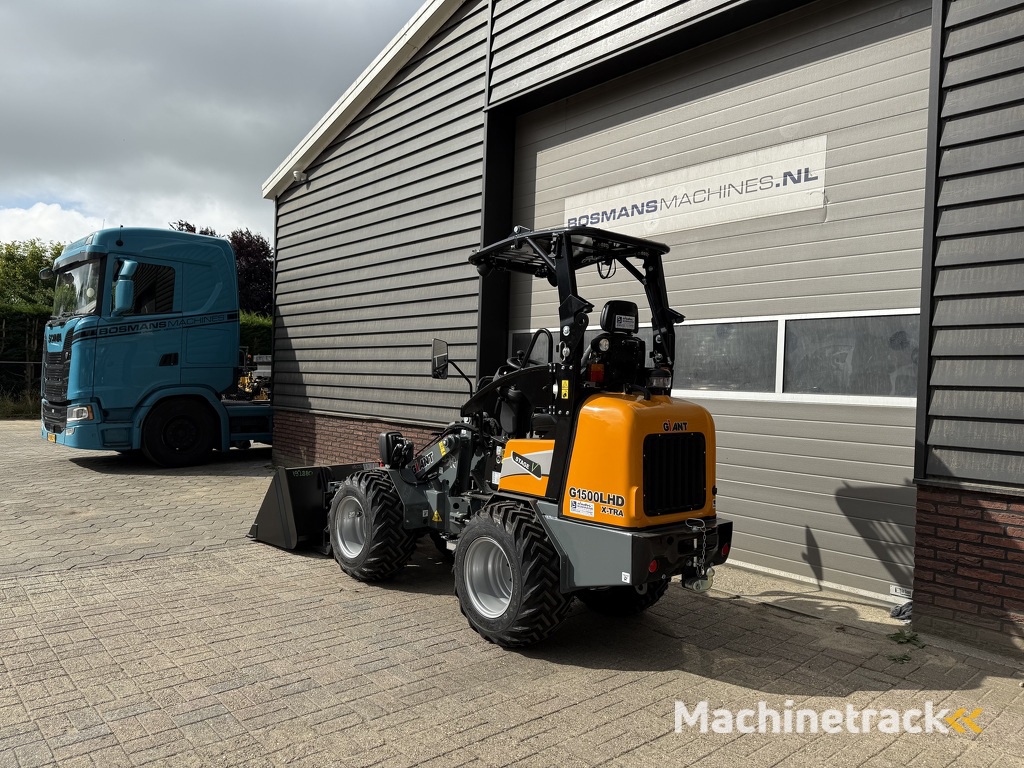 Giant G1500 L HD X-TRA minishovel / kniklader NIEUW