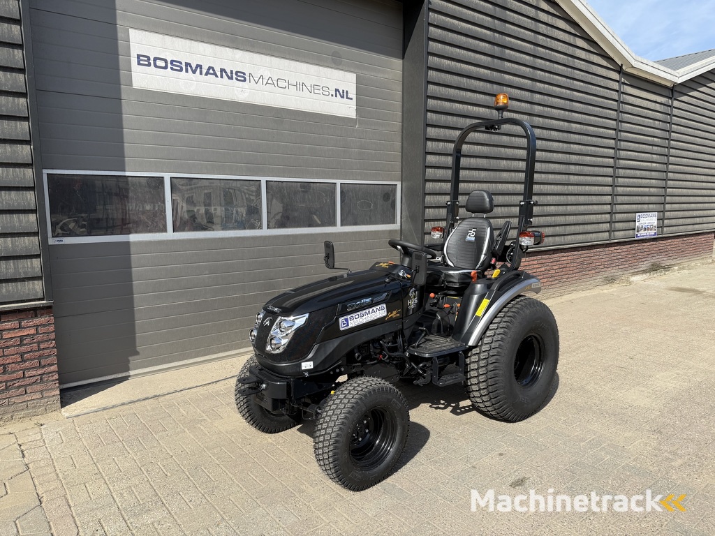 Solis 26 HST minitractor NIEUW BLACK EDITION hoge gazonbanden